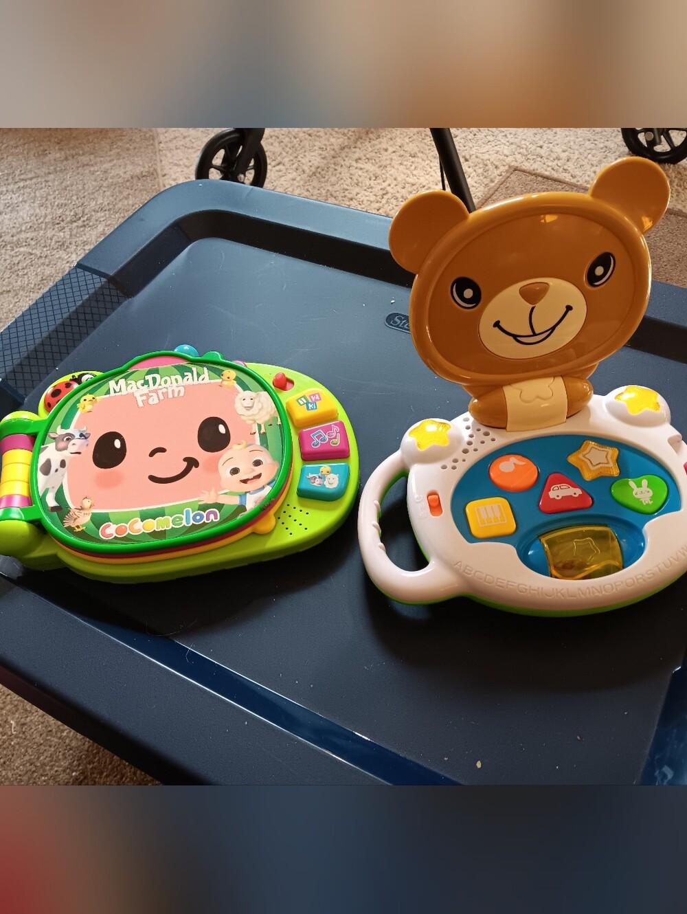 Two Learning Toys MacDonald Farm Musical Toy And Little Bear Touch Game